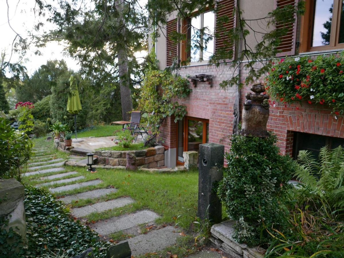 Ferienwohnung Dresden-Pillnitz - Elbhang-Villa - "Am Zuckerhut" מראה חיצוני תמונה